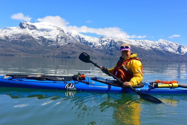 Erin Bastian Kayaking Patagonia